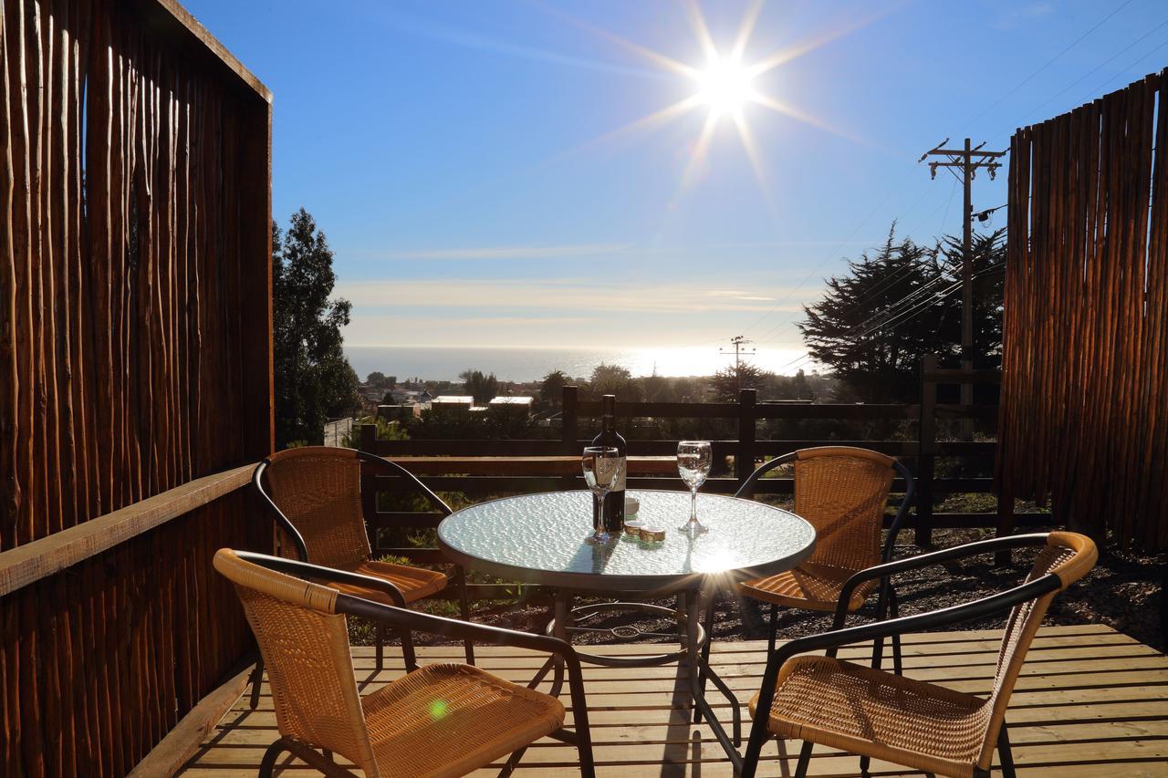 Cabanas Y Spa Costa Patagonia - Piscina Climatizada ピチレム エクステリア 写真