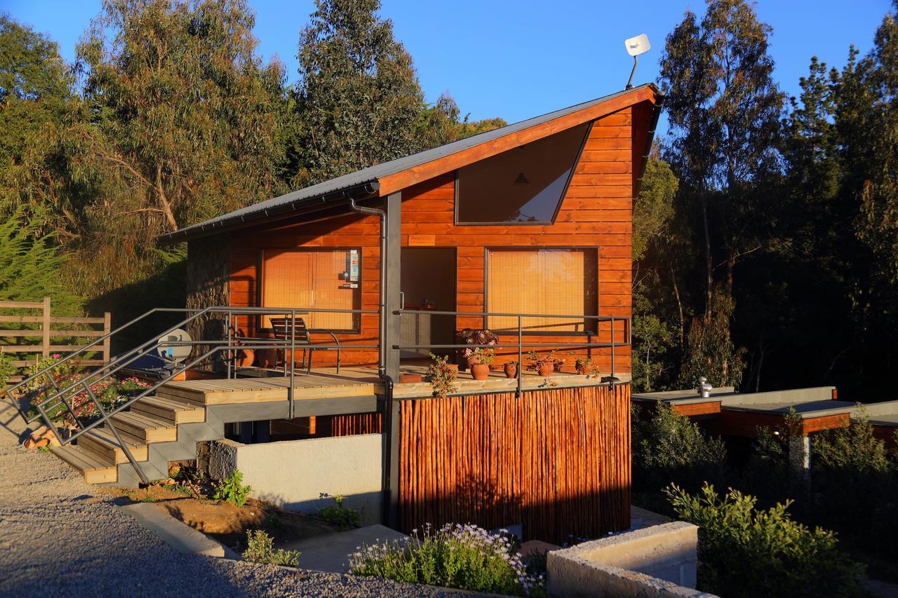 Cabanas Y Spa Costa Patagonia - Piscina Climatizada ピチレム エクステリア 写真